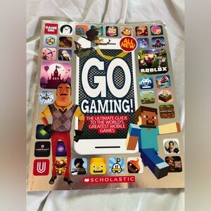 Go Gaming!! - Schoalstic Books - Featuring Roblox Fortnite and other top games